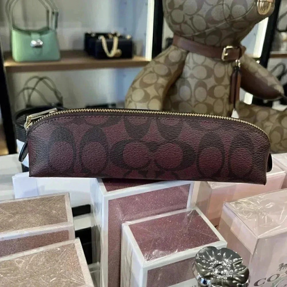 PENCIL CASE IN SIGNATURE CANVAS C6333 IMFCG - Picture 1 of 5